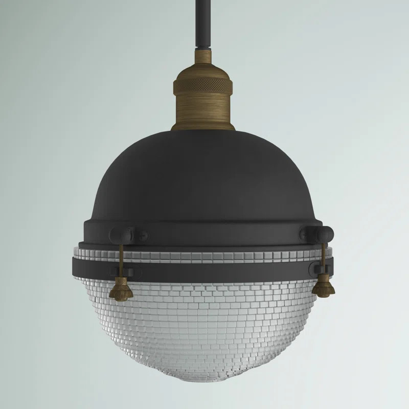 Spadaro 1 - Light Oil Rubbed Bronze/Antique Brass Single Pendant | Wayfair North America