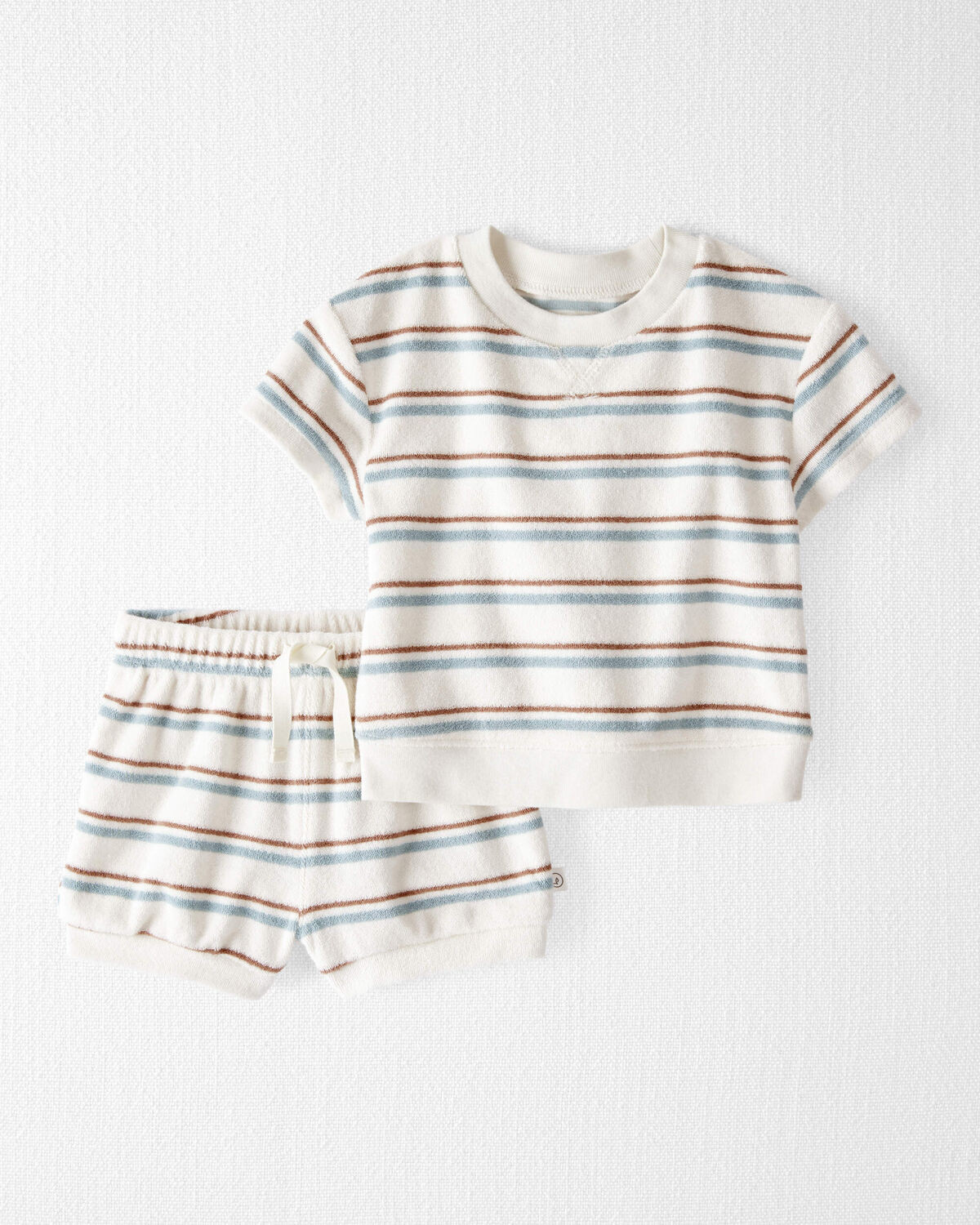 Baby 2-Piece Terry Set Made With Organic Cotton | Carter's Inc