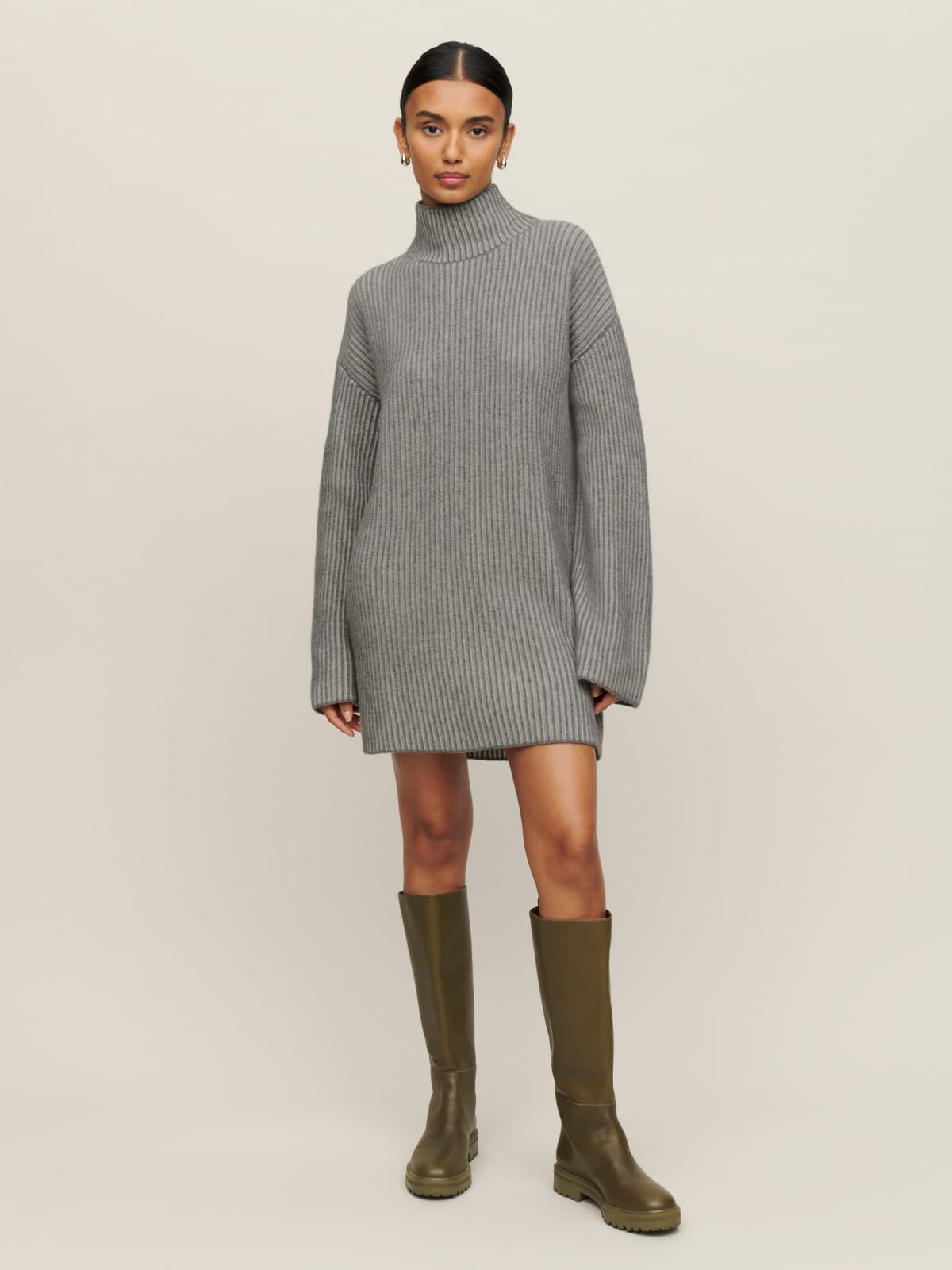 Zucca Regenerative Wool Sweater Dress | Reformation (US & AU)
