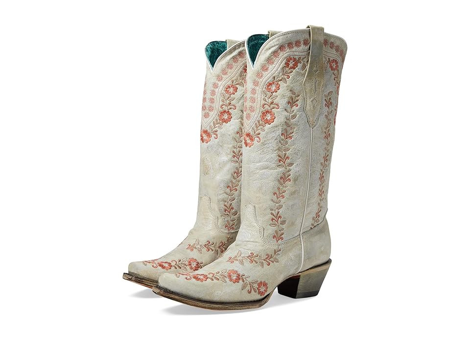 Corral Boots A4455 Women's Boots White: 10.5 B - Medium | Zappos.com