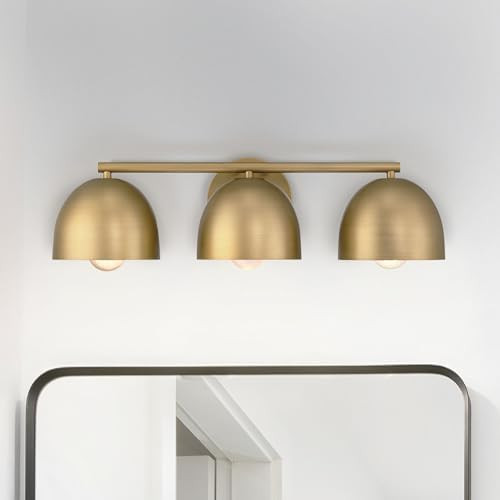 Hunter - Erling 3-Light Medium Size Vanity Light, Dimmable, Modern Style, Vanity Shaped, for Bedr... | Amazon (US)