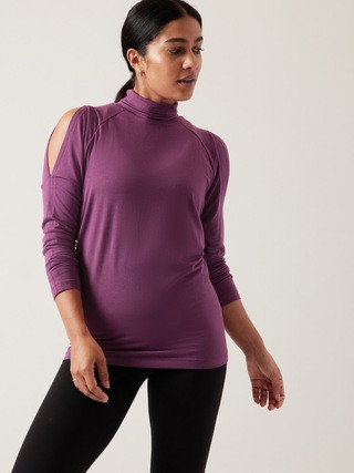 Cold Shoulder Turtleneck | Athleta