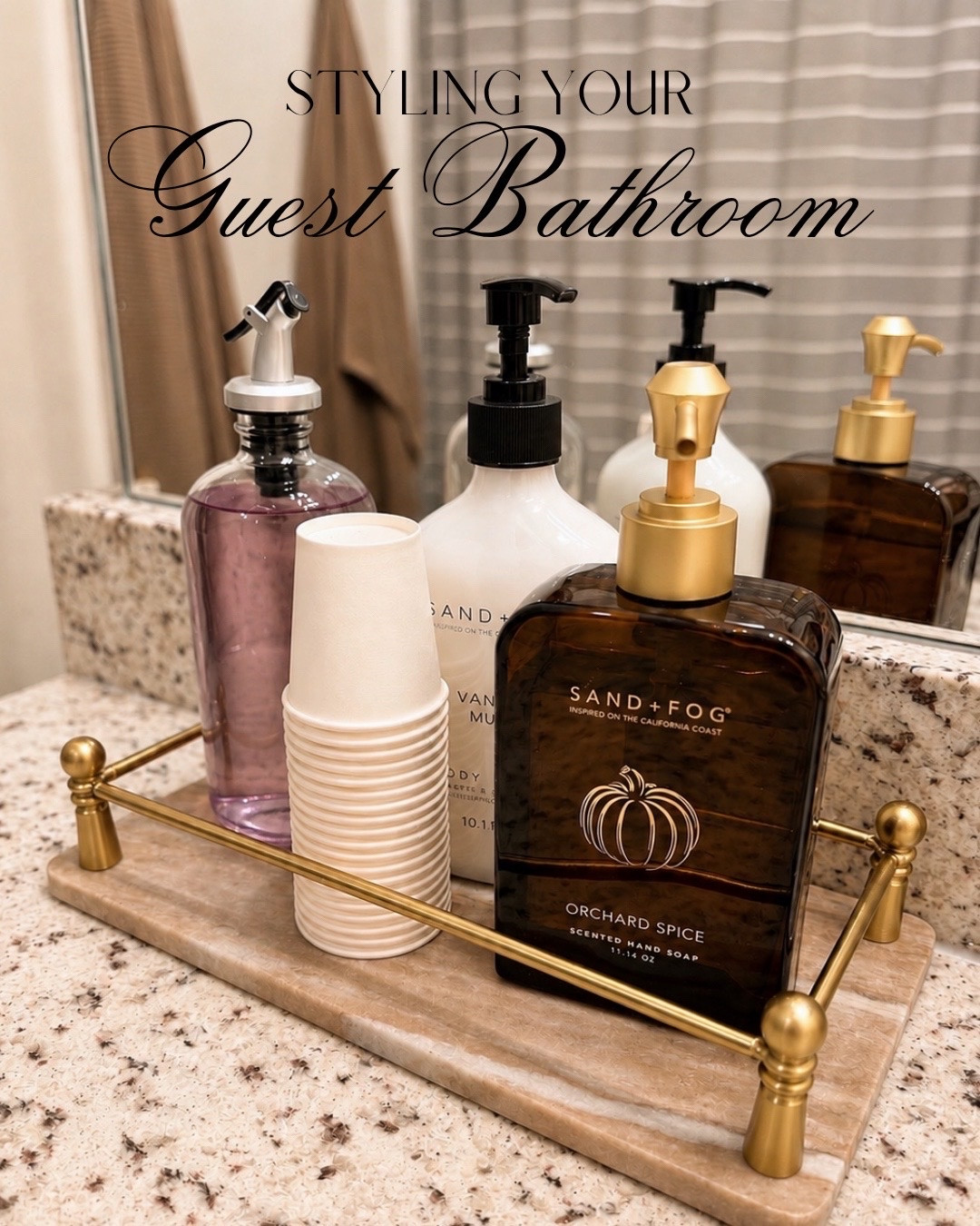 A clean & organized guest bathroom is EVERYTHING 🤎

I love adding cozy elements that make our visitors feel more at home and small seasonal finds are always well loved! 🍂

Shop the inspo on my Amazon - @haleylunsfordhome on IG! 🔗✨

#guestbathroomideas #bathroomdecor #homedecor #cozyhome #hostingtips

#LTKSeasonal #LTKHome