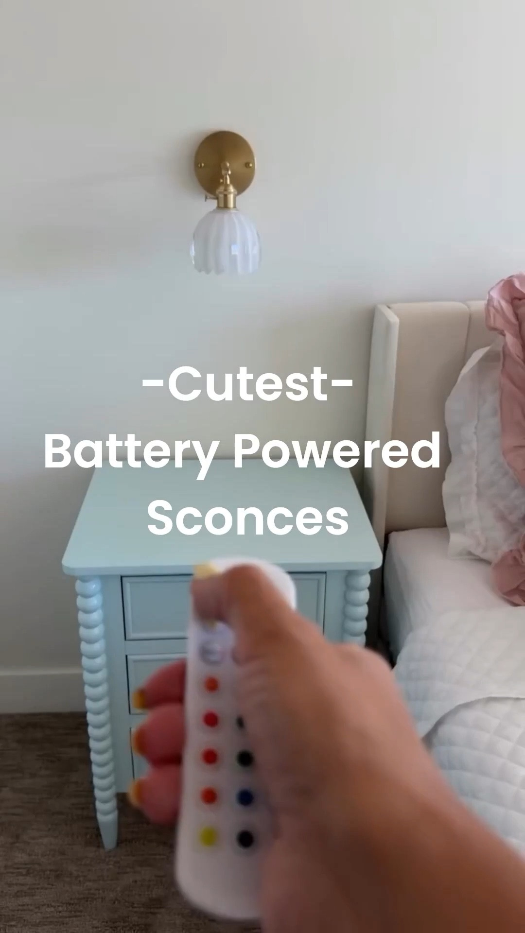 All the things- battery powered and multi colored options. Love these cute vintage look sconces we put it Lily's room! 

Kids room 
Teen room 
Battery powered lights 
Battery sconce 
Amazon find 

#LTKSaleAlert #LTKFindsUnder50 #LTKHome