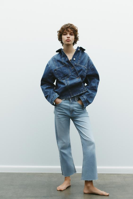 TRF DENIM OVERSHIRT | Zara US