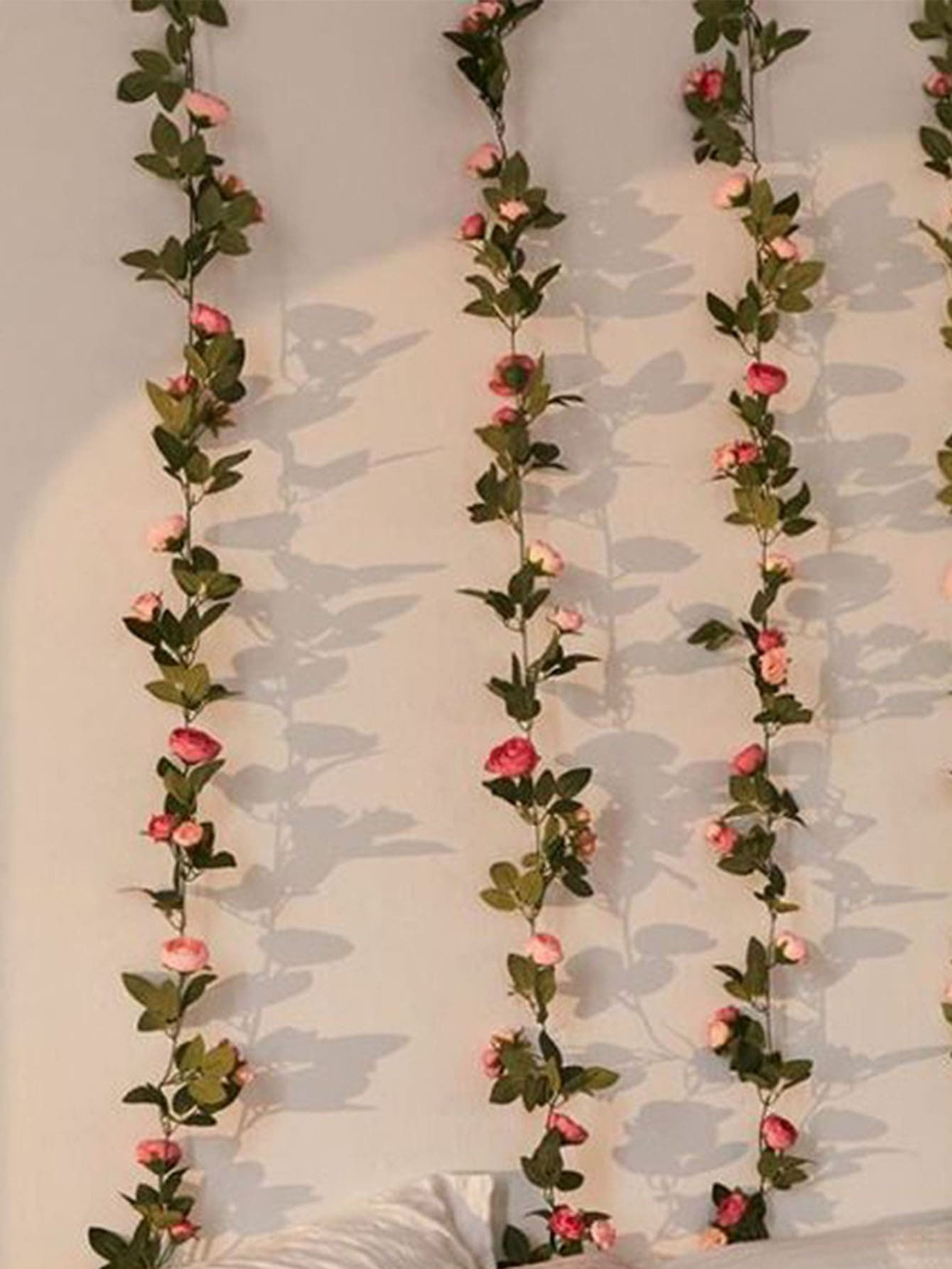 2.4M Artificial Flower & Leaf Decoration | SHEIN