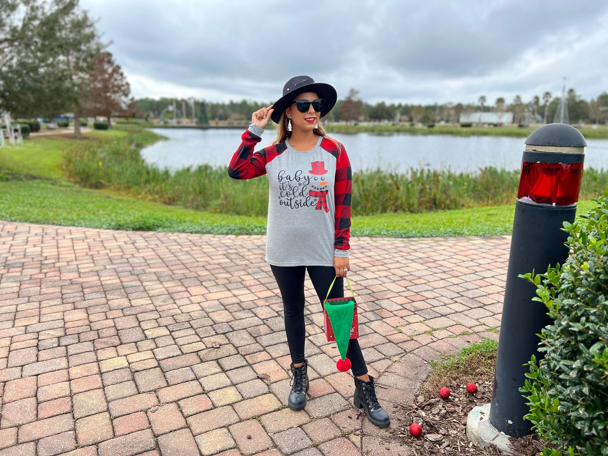 Baby it’s cold outside graphic Christmas tshirt snowman tee Buffalo plaid long sleeve shirt casual holiday top 

I’m wearing a size small. 130 lbs. 5’4
#amazon #founditonamazon #amazonfashion #christmas #christmasshirt #xmas 

#LTKGiftGuide #LTKHoliday #LTKSeasonal