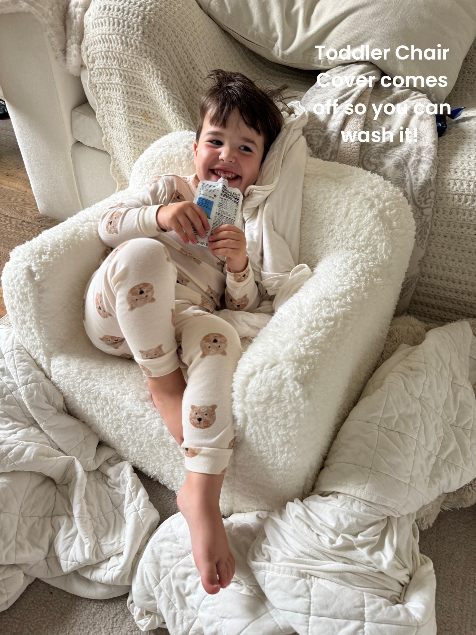 Comfy toddler chair
Machine washable cover

#LTKBaby #LTKFamily