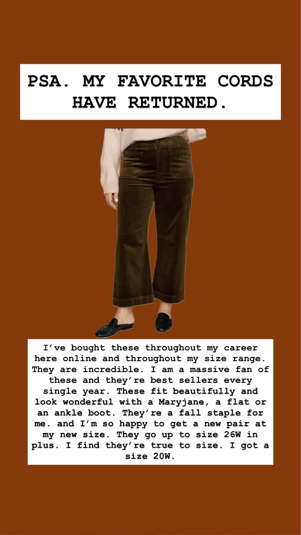 The best corduroy pants for fall! These are fall essentials!!!

#LTKPlusSize