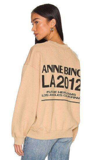 Jaci Sweatshirt Bing LA in Sand | Revolve Clothing (Global)