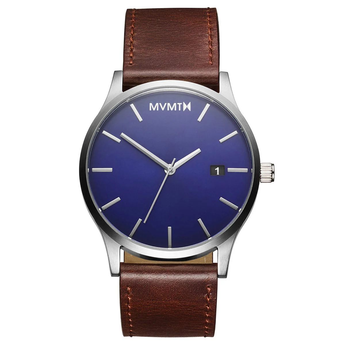 Classic Blue Brown (45mm) | MVMT Watches