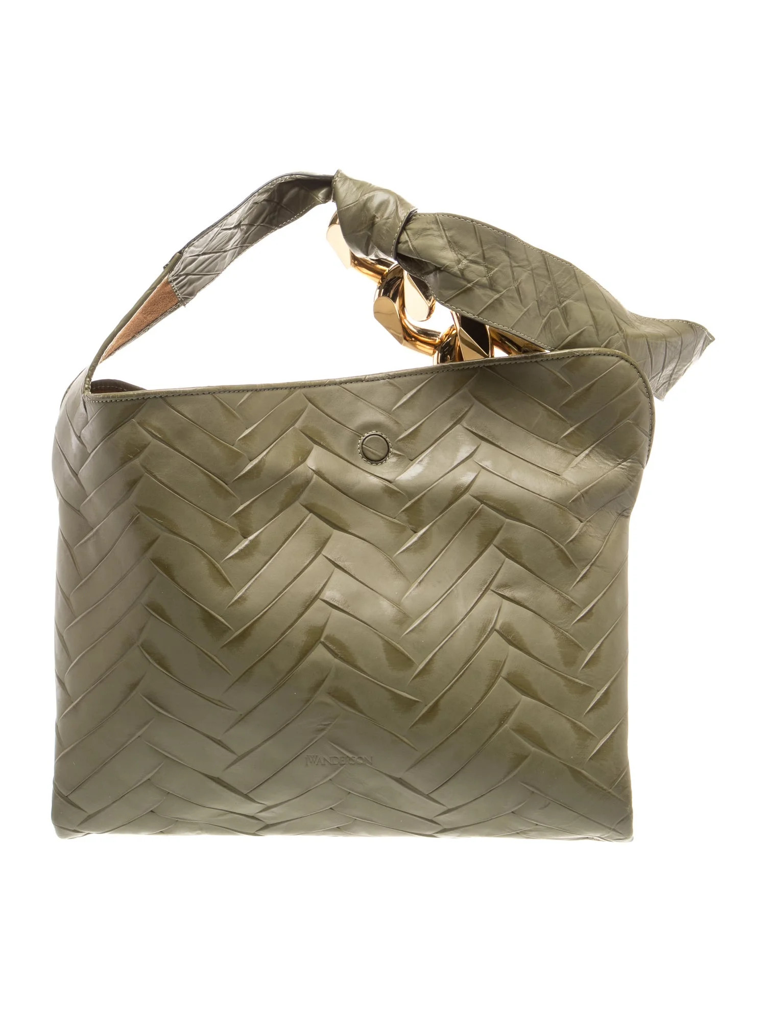 J.W. Anderson Leather Shoulder Bag - Green Shoulder Bags, Handbags - JWA42312 | The RealReal | The RealReal