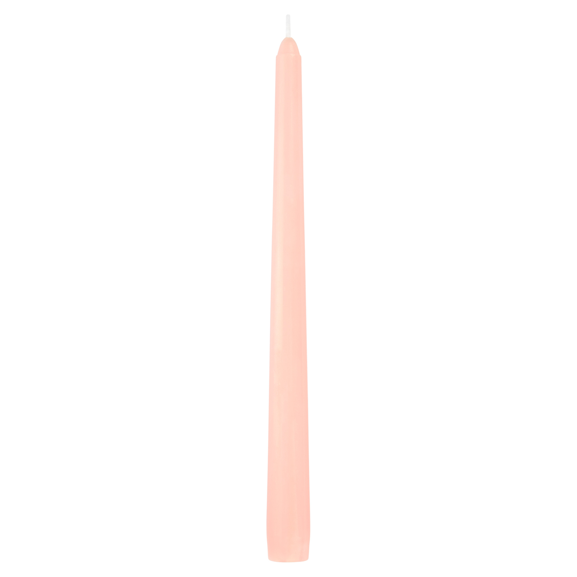 Mainstays Unscented Taper Candle, 10 in, Pink | Walmart (US)