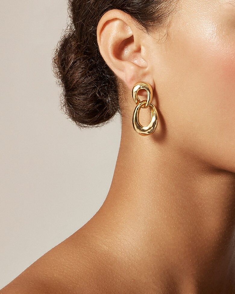 Chainlink drop earrings | J. Crew US