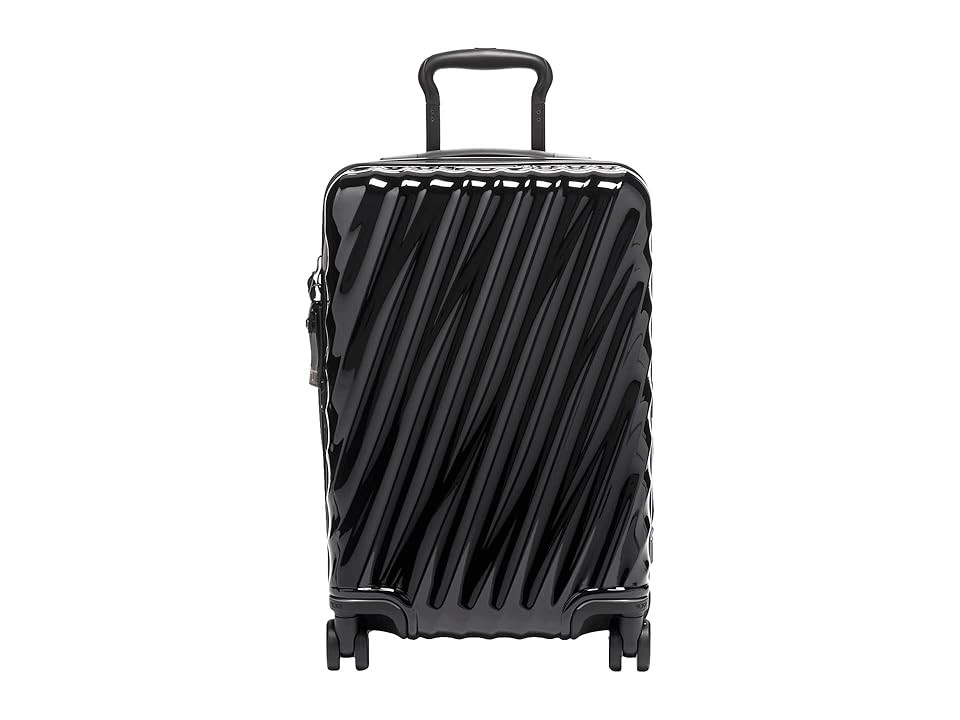 Tumi 19 Degree Polycarbonate International Expandable 4 Wheel Carry-On Carry on Luggage Black | Zappos