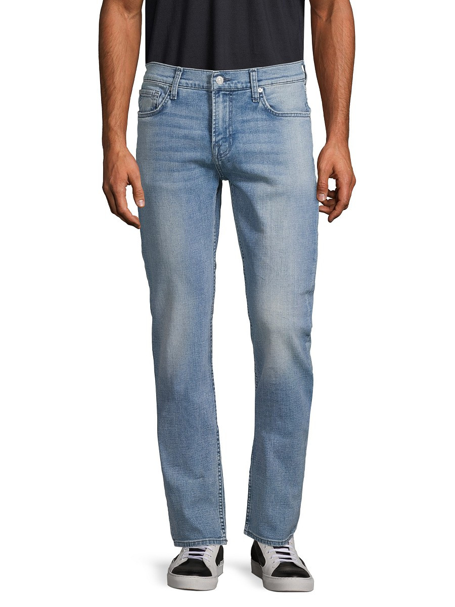 7 For All Mankind Men's Classic Slim-Fit Jeans - Belize - Size 33 | Saks Fifth Avenue OFF 5TH