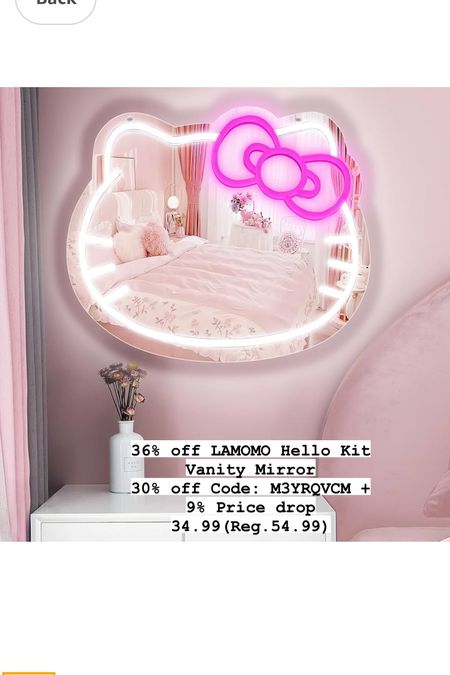 36% off LAMOMO Hello Kit Vanity Mirror
30% off Code: M3YRQVCM + 9% Price drop
34.99(Reg.54.99)

#LTKkids #LTKfamily #LTKhome
