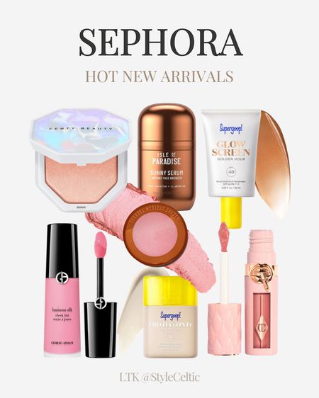 Hot New Makeup and Beauty Product Arrivals at Sephora ✨
.
.
Fenty beauty, fenty highlighter, Giorgio Armani, super goop sunscreen, isle of paradise drops, Charlotte tilbury perfume, pillow talk lip gloss, gisou lip oil, tower 28, kosas sunscreen, hourglass powder, laneige face mask, it cosmetics, milk makeup, new skincare products, trending beauty products, new skincare finds, new makeup finds, Ulta finds, makeup forever, it cosmetics moisturizer, milk makeup jelly lip tints, rare beauty, Glow recipe drops, one size spray, new perfume, isle of paradise glow drops, saie beauty, Dior backstage eyeshadow and face highlighter palettes, Sephora finds, Sephora sale, makeup finds, beauty finds, beauty products, gift guide for her, bronzer drops, wedding makeup, prom makeup, spring makeup, summer makeup, glowy makeup, clean makeup, hair perfume, hair oil, gift sets

#LTKTravel #LTKGiftGuide #LTKBeauty