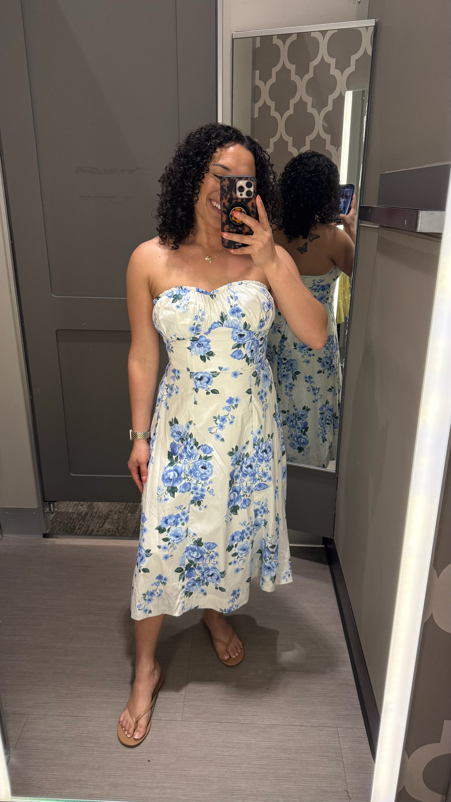 Target spring find! This strapless dress is perfect for Easter, add a cardigan and neutral heel to complete the look. 

 

#LTKootd #LTKmomlife #LTKSeasonal