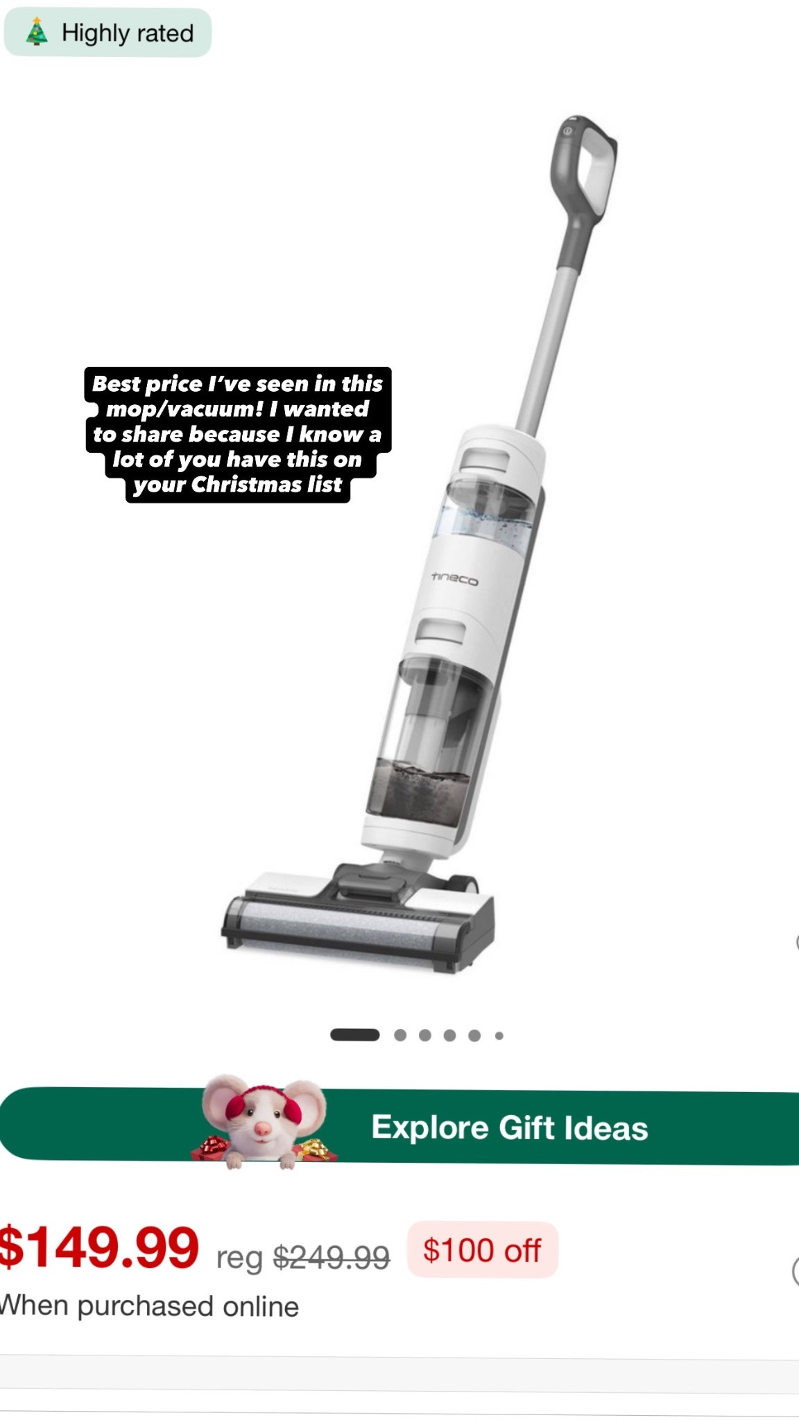 Best time to grab this mop/vacuum 

#LTKHoliday #LTKGiftGuide #LTKSeasonal