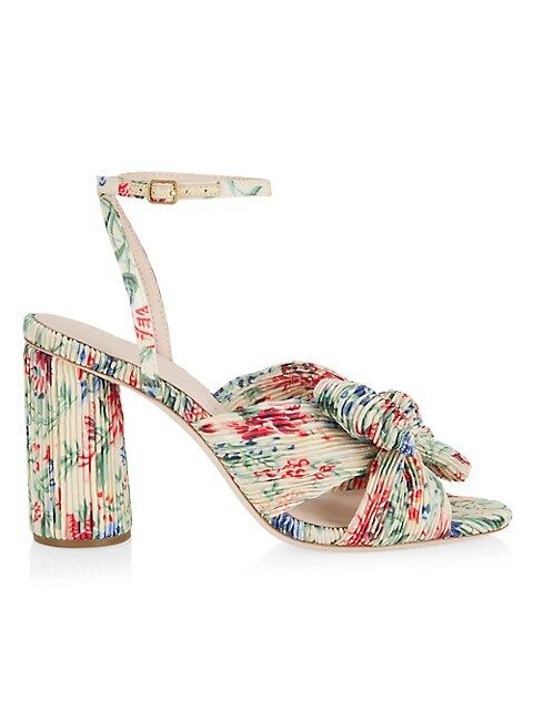 Camellia Knot High-Heel Sandals | Saks Fifth Avenue