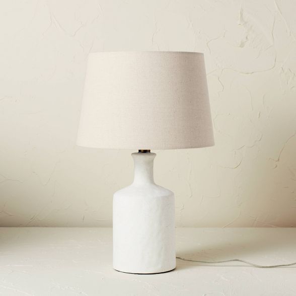 Matte Ceramic Table Lamp White (Includes LED Light Bulb) - Opalhouse™ designed with Jungalow™ | Target