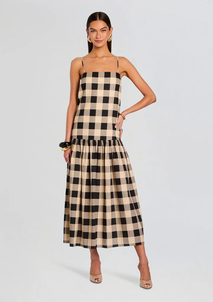 Aydan Linen Maxi Dress | Retrofete