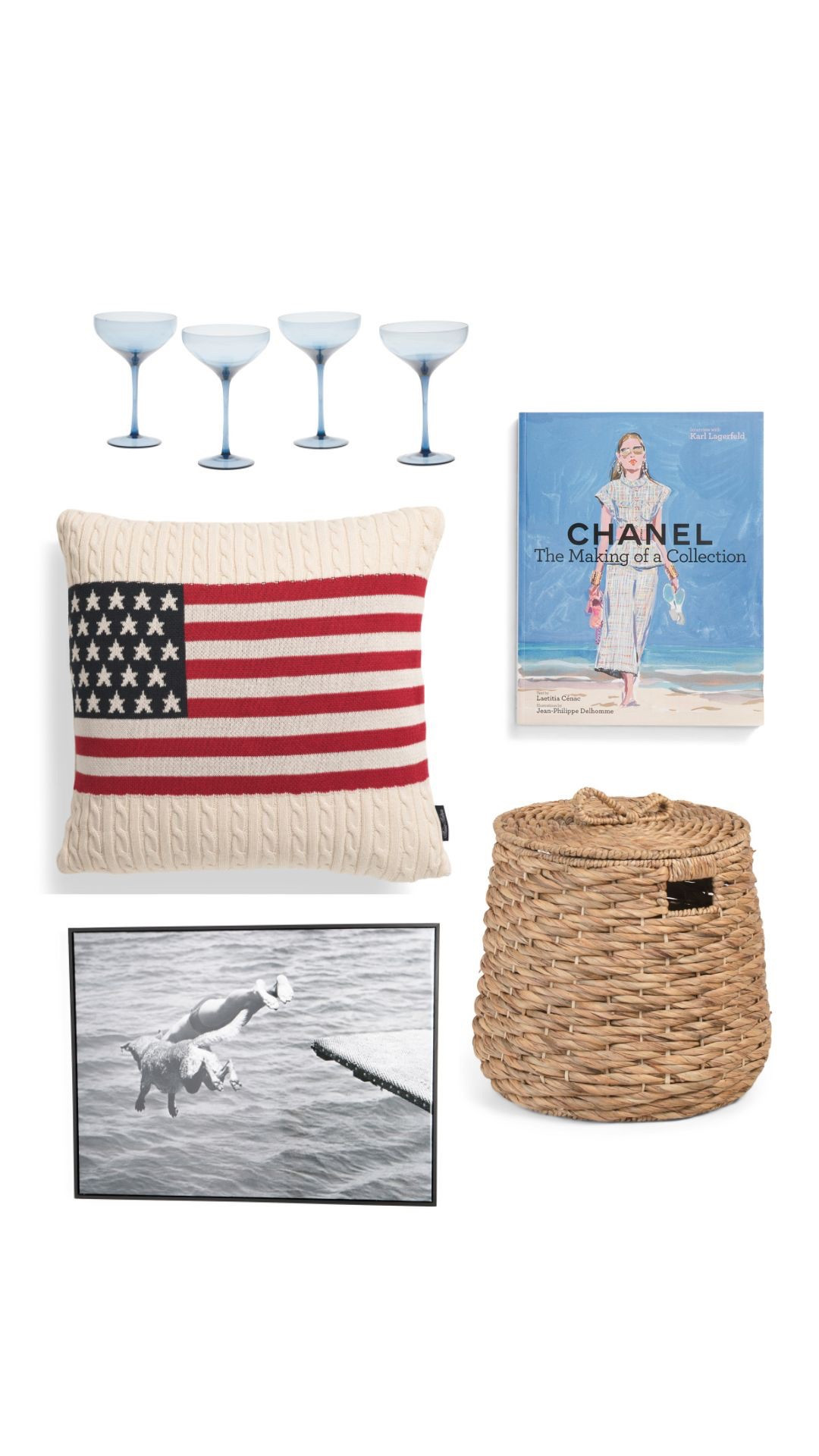 Patriotic/Old American/New England summer home aesthetic. TJMAXX FINDS 🇺🇸🇺🇸

#LTKHome #LTKGiftGuide #LTKSeasonal