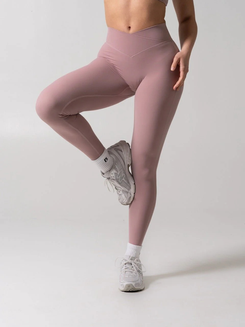 Siren Scrunch Legging - Rose Water | Buffbunny Collection