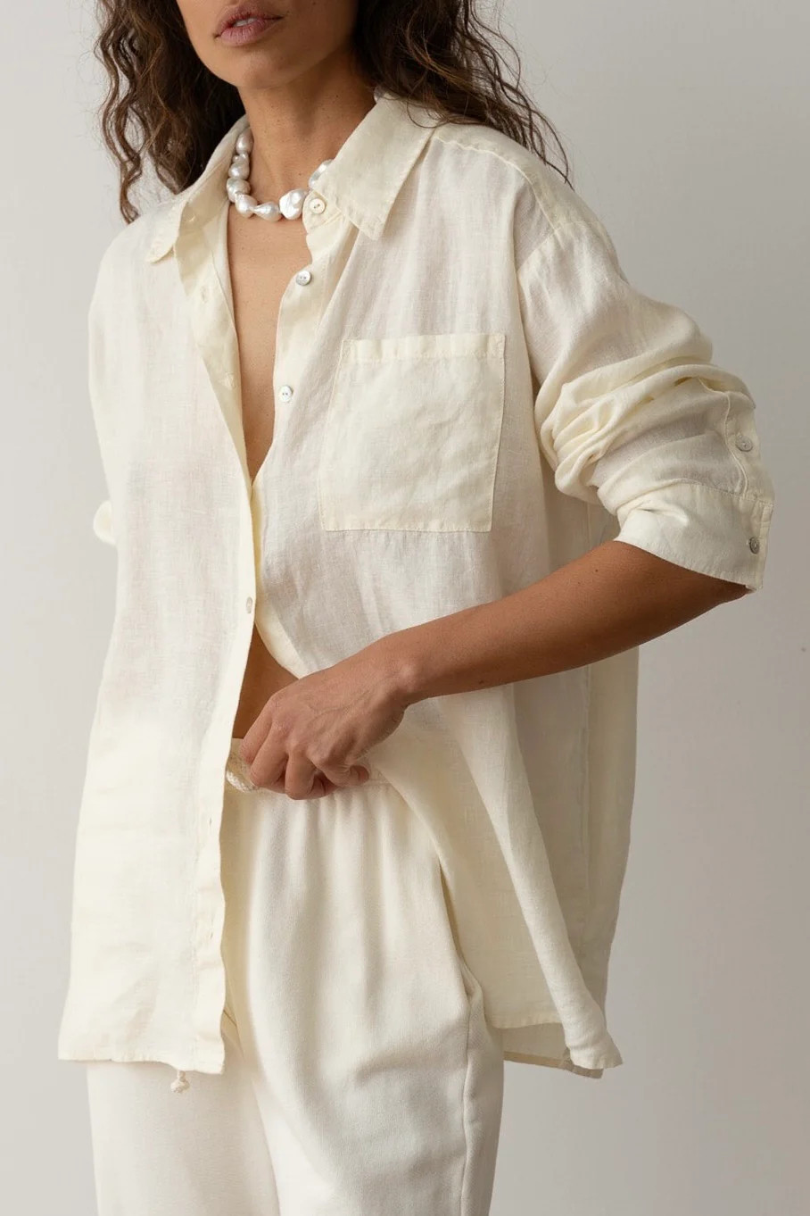 The Linen Relaxed Shirt | DONNI.