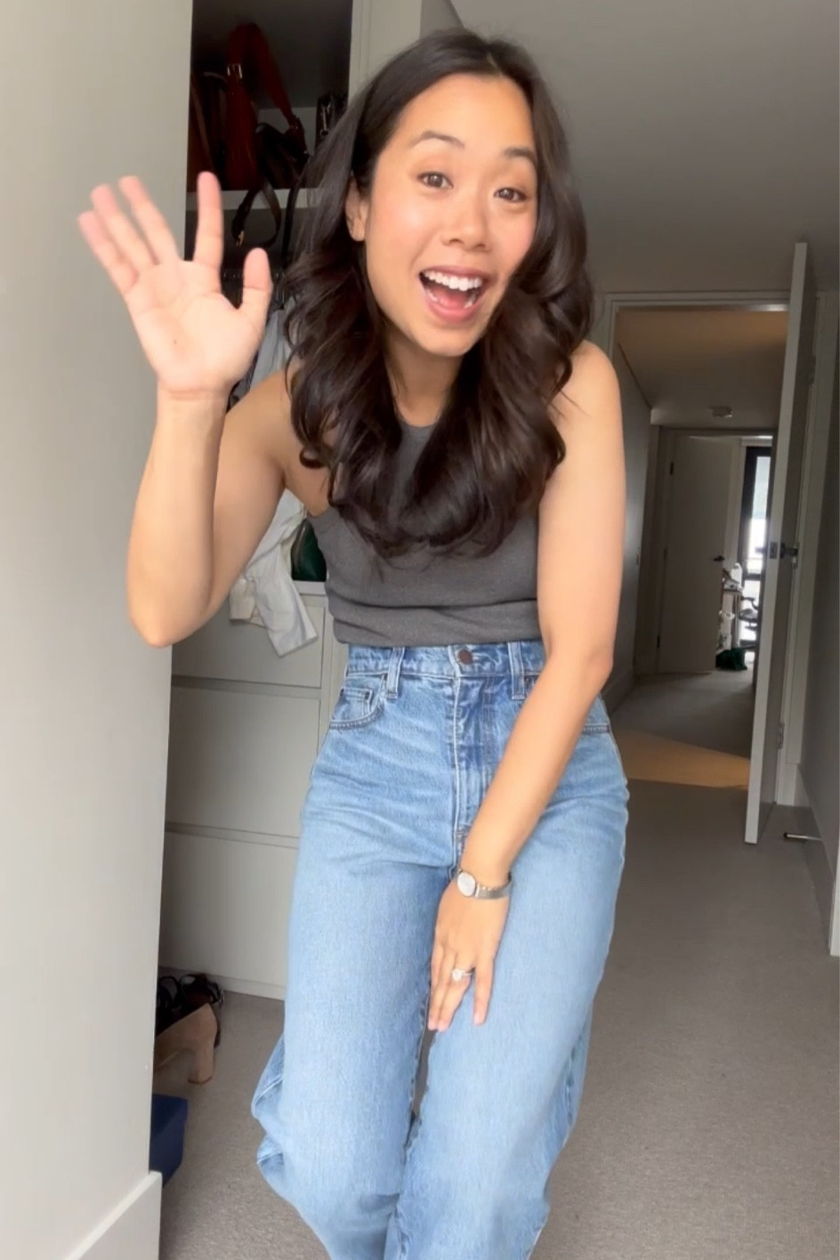 My racer back tank has sold out but I’ve linked styles with similar cuts on the neckline. Meanwhile, my jeans are cut for petites (yay!) and they’re a relaxed fit 

#LTKstyletip #LTKFind #LTKunder50