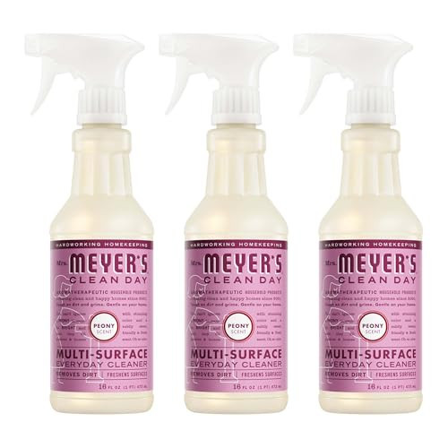 MRS. MEYER'S CLEAN DAY All-Purpose Cleaner Spray, Peony, 16 fl. oz - Pack of 3 | Amazon (US)
