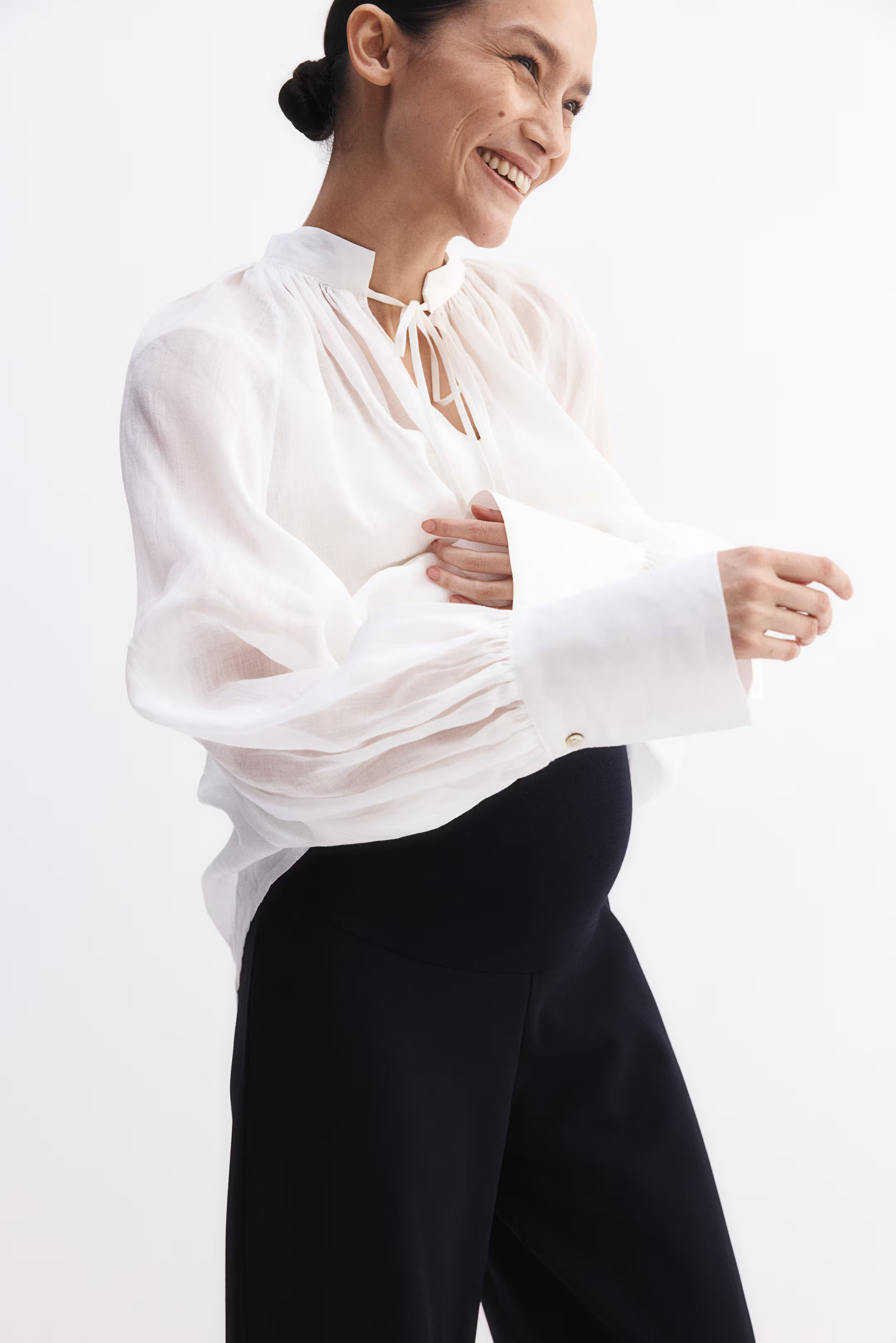 MAMA Wide trousers | H&M (UK, MY, IN, SG, PH, TW, HK)