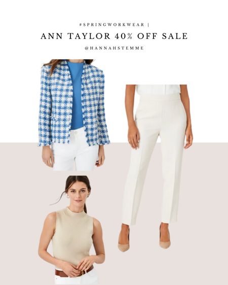 40% off sale at Ann Taylor

#LTKsalealert #LTKworkwear #LTKSeasonal