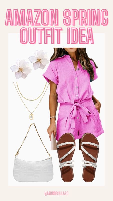 Amazon Fashion | Spring Outfit | Spring Look | Spring Romper | Summer Outfit 

#LTKfindsunder50 #LTKstyletip #LTKfindsunder100