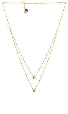 Solitaire Layered Necklace
                    
                    SHASHI | Revolve Clothing (Global)