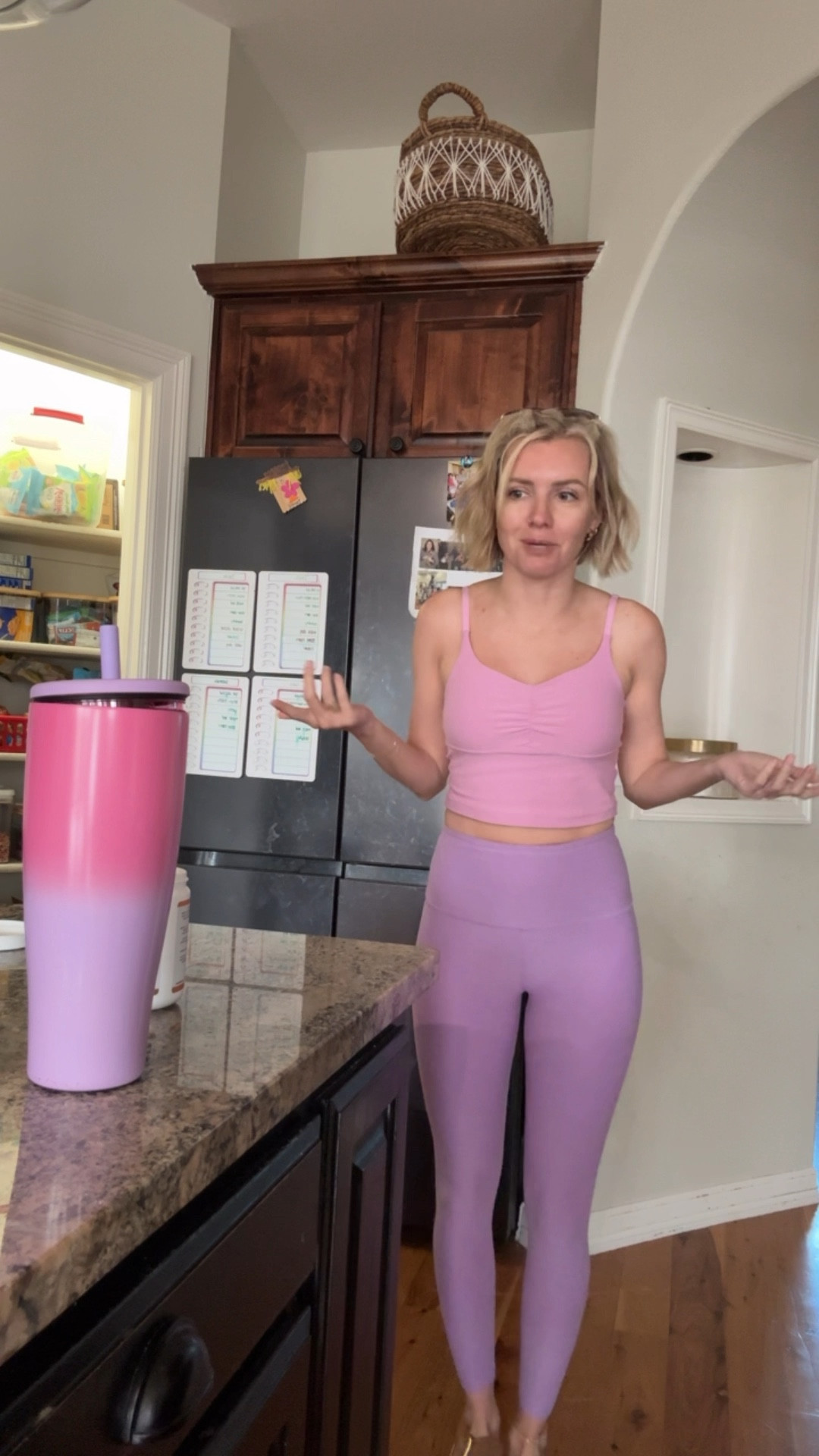 I match my water bottle. Brumate and beyond yoga ftw