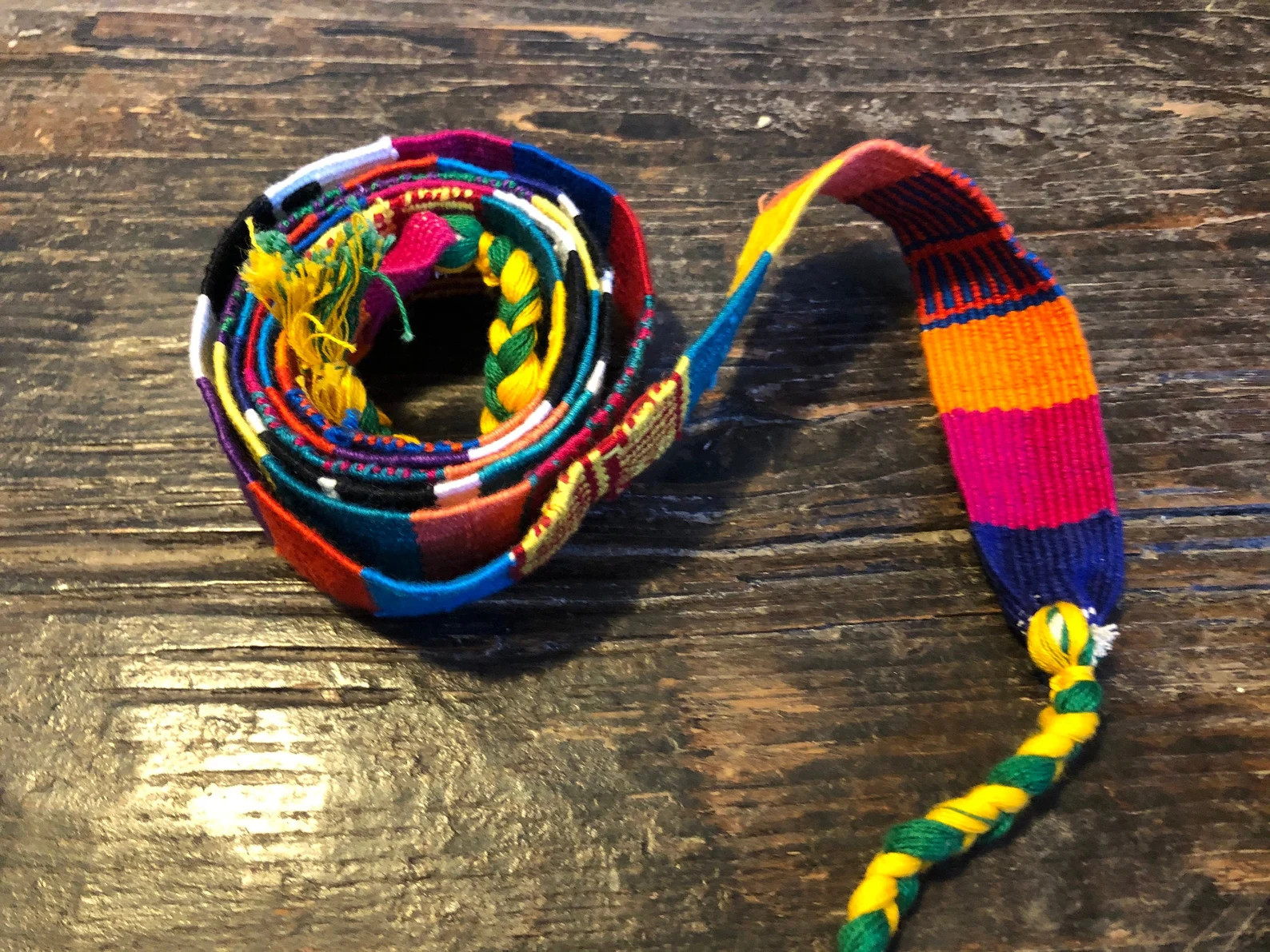 Guatemalan woven cotton belt strap hat band | Etsy (Global)