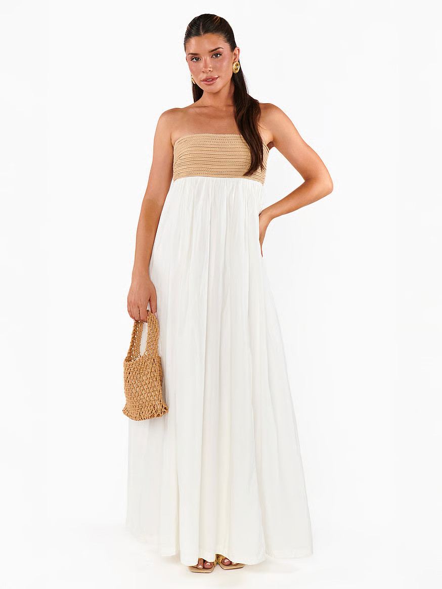 Buy Dockside Maxi Dress, White Voile - Order Dresses online - Victoria's Secret US | Victoria's Secret (US / CA )