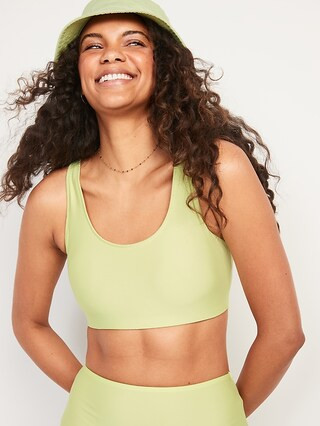 Scoop-Neck Swim Top for Women | Old Navy (US)