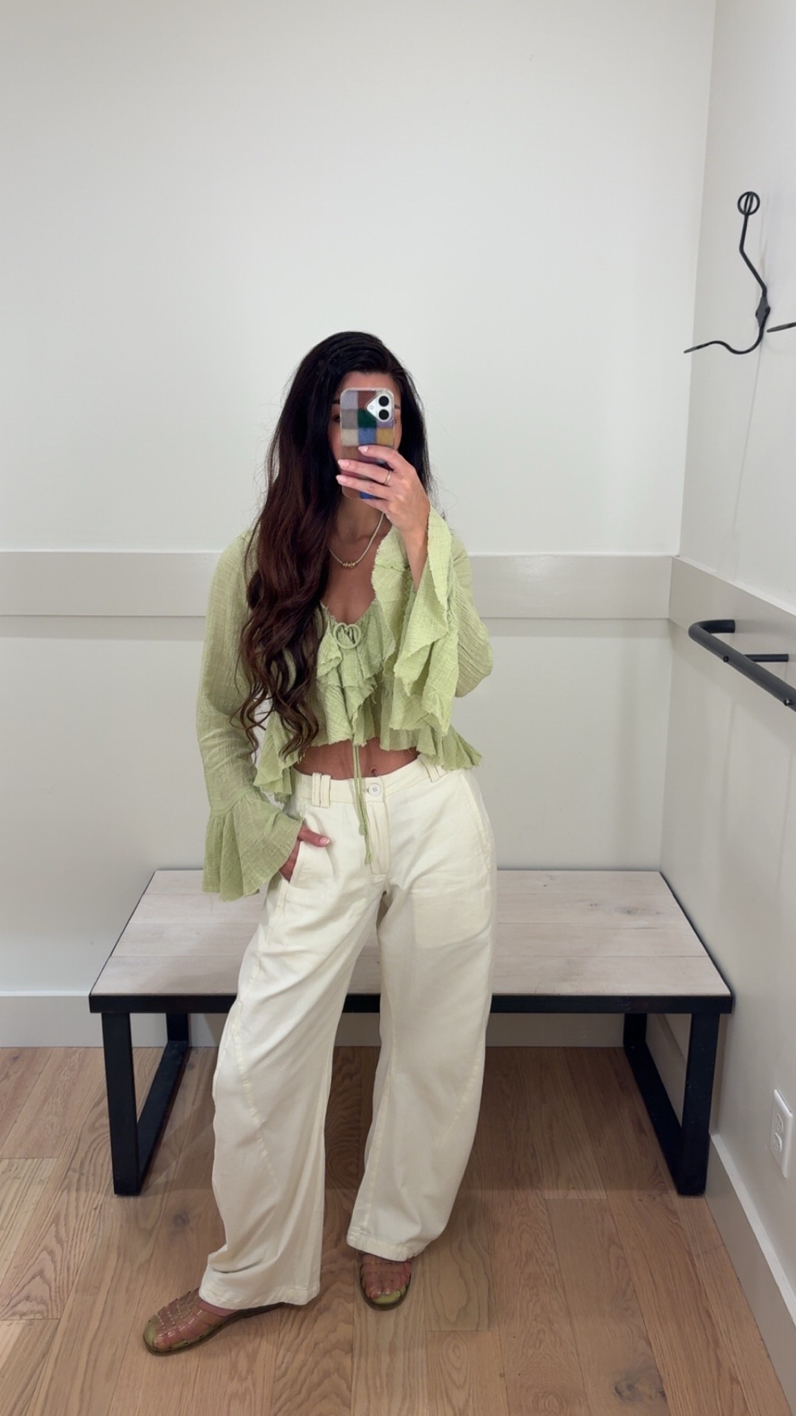 obsessing over this green color lately 💚

#LTKootd
