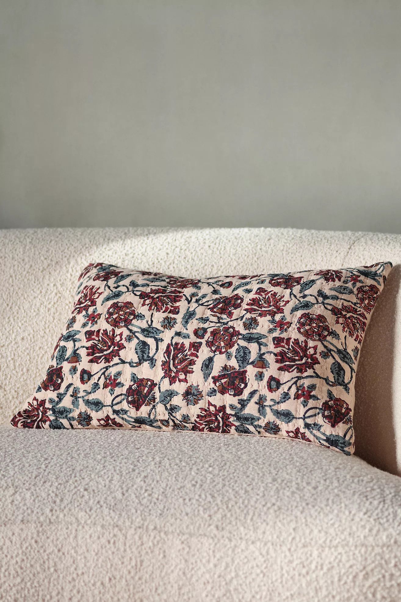 Amber Lewis Anthropologie Pillow Living Room Decor Living Room Inspo Floral Throw Pillow | Anthropologie (US)