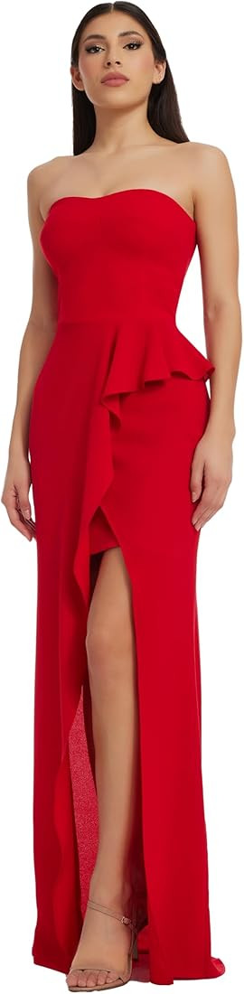 Dress the Population Women's Kai Bodycon Maxi Dress | Amazon (US)
