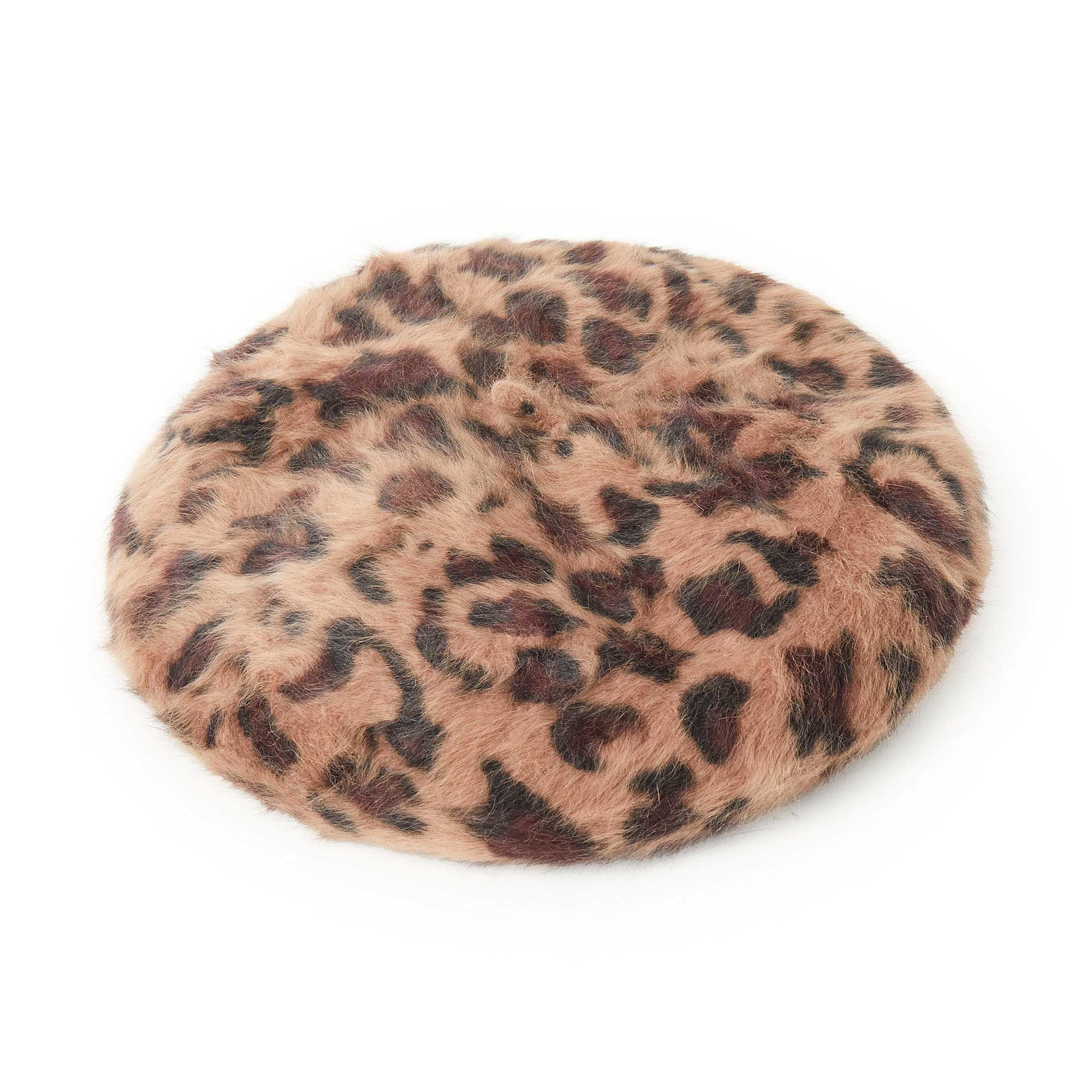 LEOPARD KNIT BERET | LELE SADOUGHI