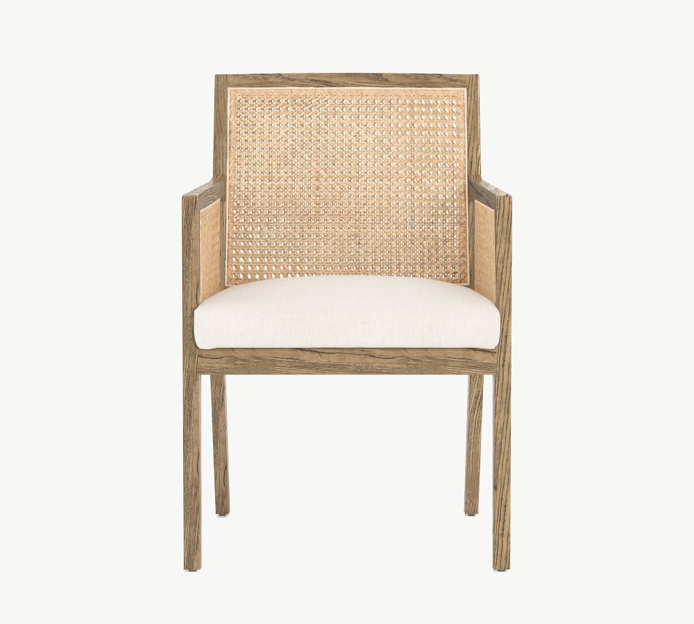 Lisbon Cane Dining Armchair | Pottery Barn (US)