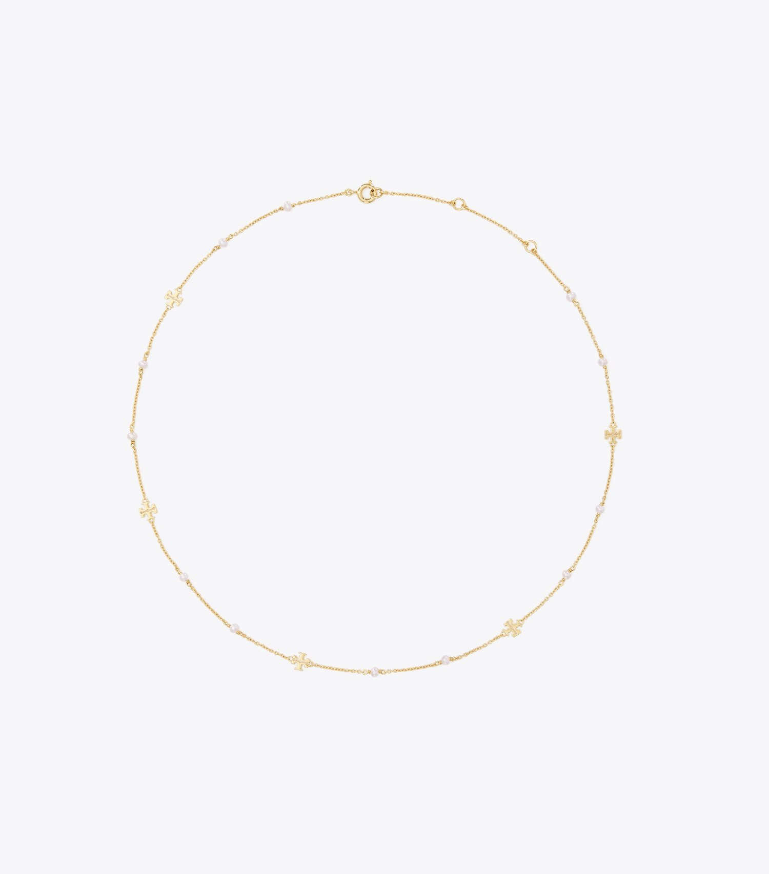 Kira Pearl Delicate Necklace: Women's Designer Necklaces | Tory Burch | Tory Burch (US)