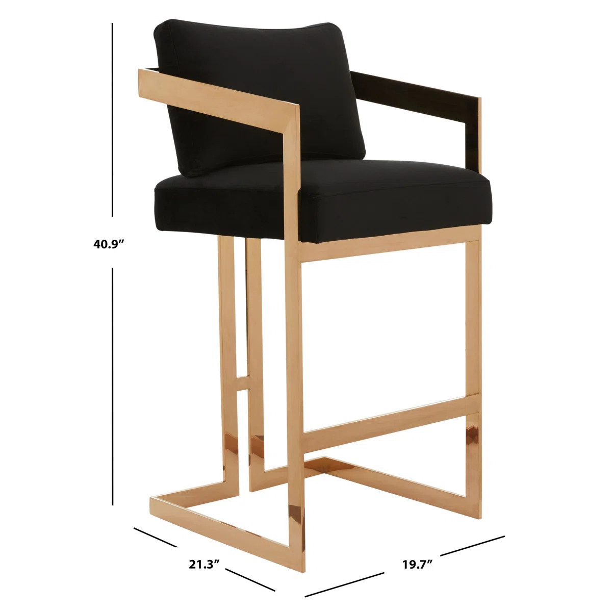 Safavieh Couture Bar Stool & Reviews | Perigold | Perigold