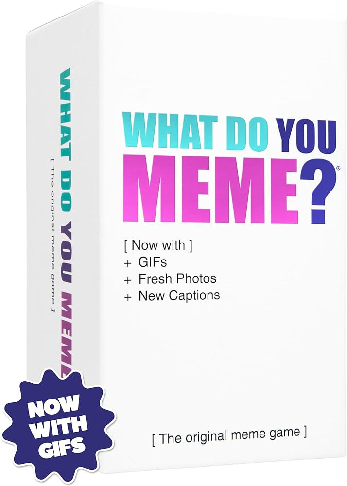 WHAT DO YOU MEME? Core Game (New Edition) Now Including GIF's by Relatable, The Essential Adult P... | Amazon (US)