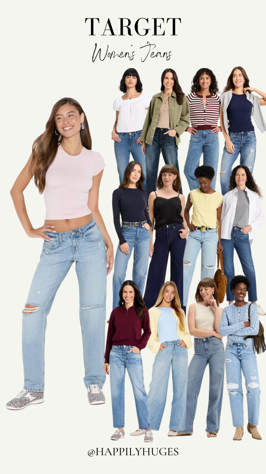 Looking for stylish and affordable jeans? Check out these picks from Target! 

 #LTKootd #LTKMidsize #LTKPetite