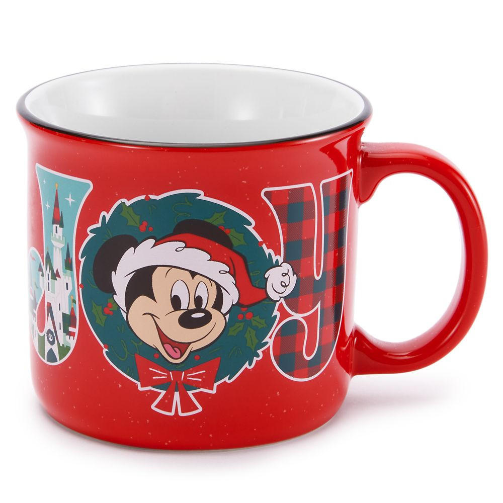 Mickey Mouse ''Joy'' Holiday Mug Official shopDisney | Disney Store